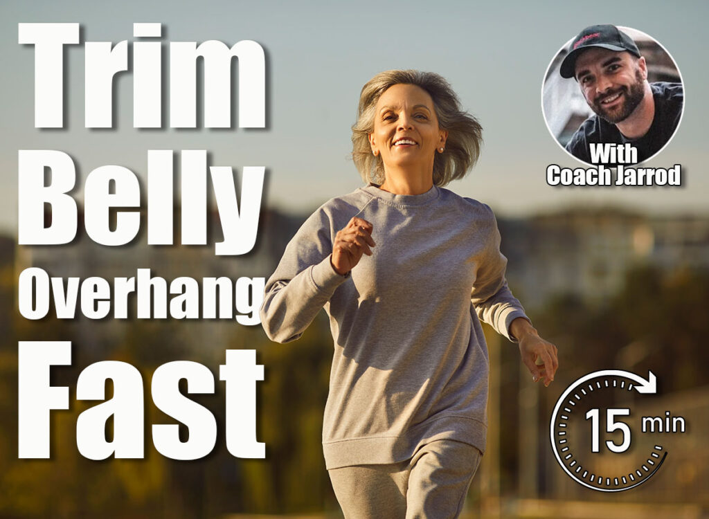 4 Standing Moves To Trim Belly Overhang That Beat Crunches