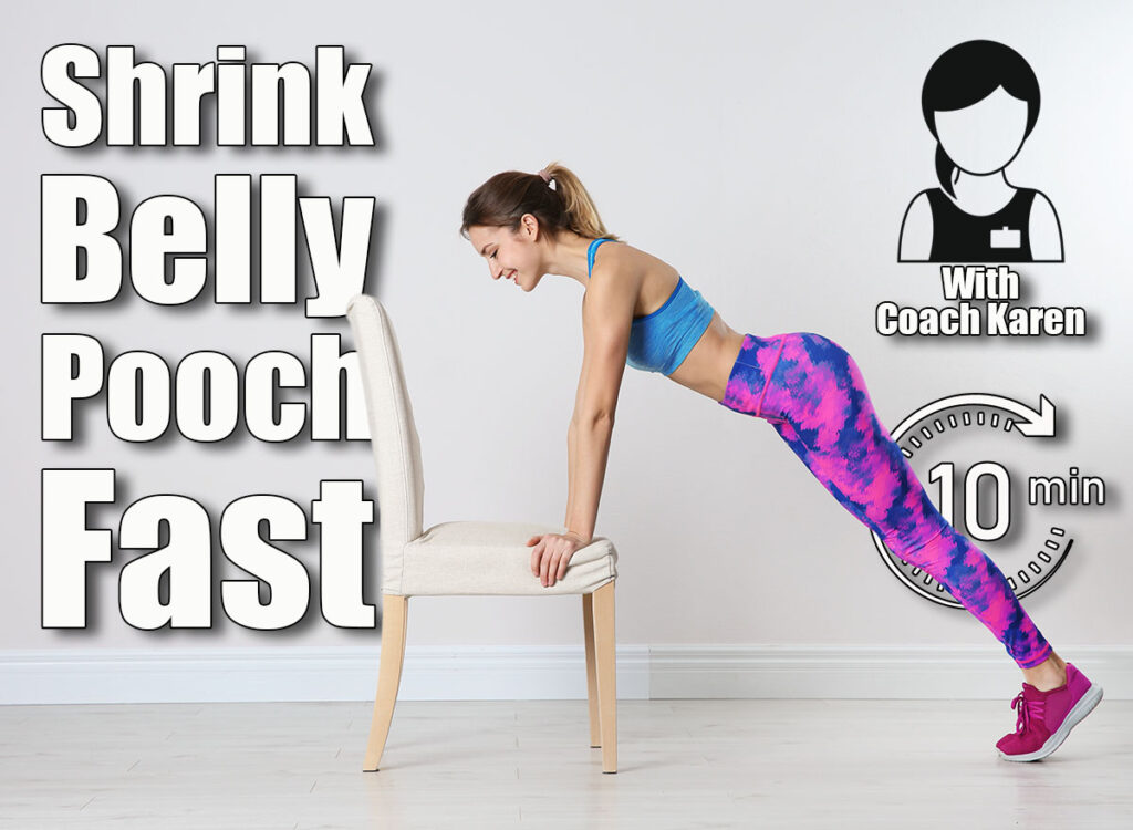 5 Chair Exercises That Trim Belly Pooch After 45
