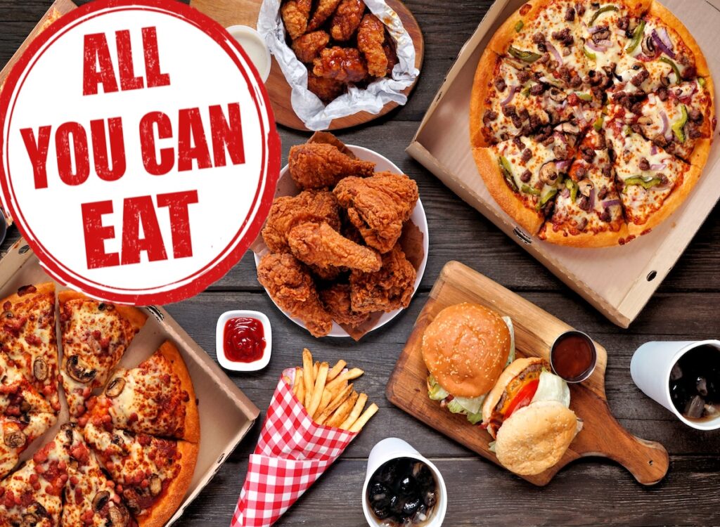 6 Restaurant Chains With the Best All-You-Can-Eat Meals Under 