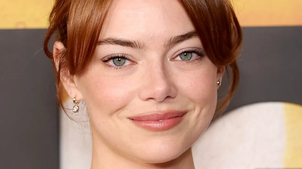 Emma Stone Proves Your Bob Can Be a Cute Up-Do Too