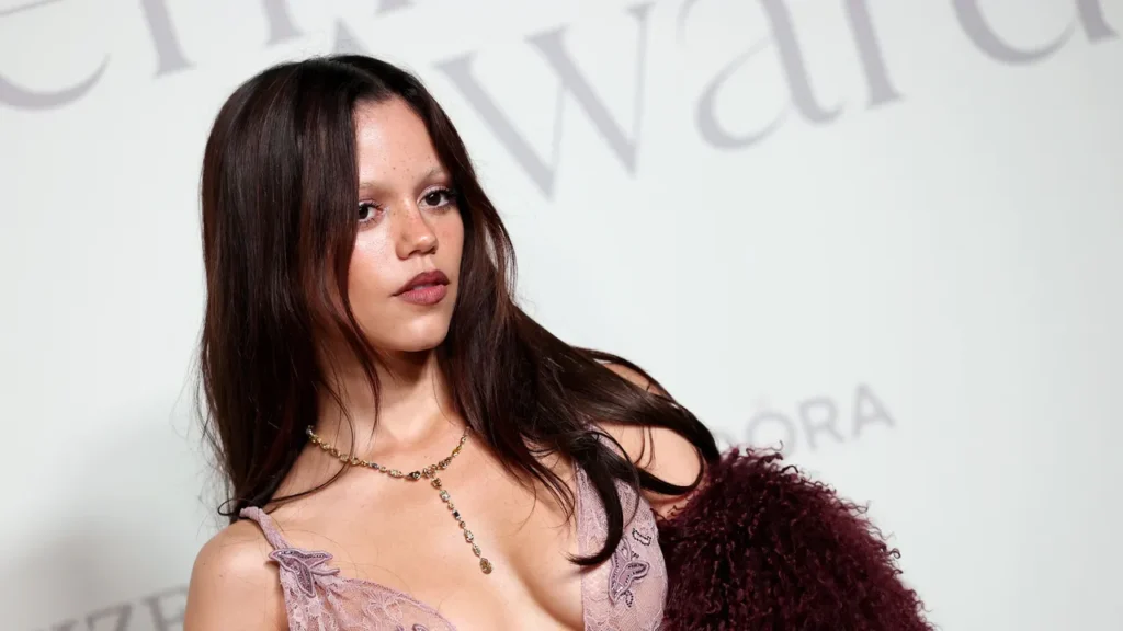 For One Night Only, Jenna Ortega Pauses Goth Glam for Something More Soft