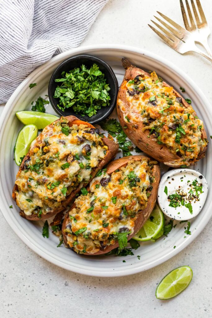 Southwest Stuffed Sweet Potatoes – Skinnytaste Southwest Stuffed Sweet Potatoes – Skinnytaste