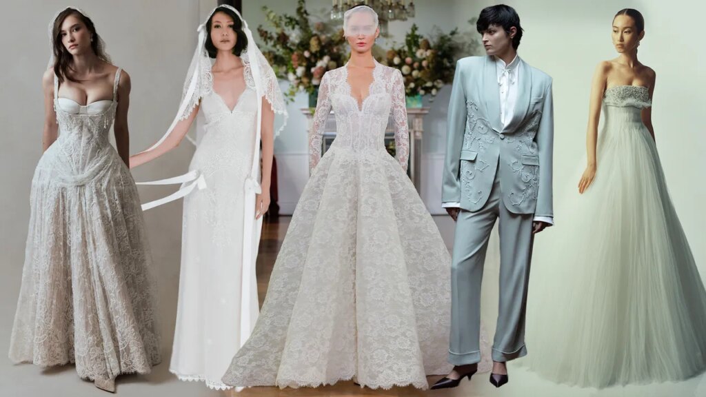 The Biggest Wedding Dress Trends From New York Bridal Fashion Week Fall 2026 The Biggest Wedding Dress Trends From New York Bridal Fashion Week Fall 2026