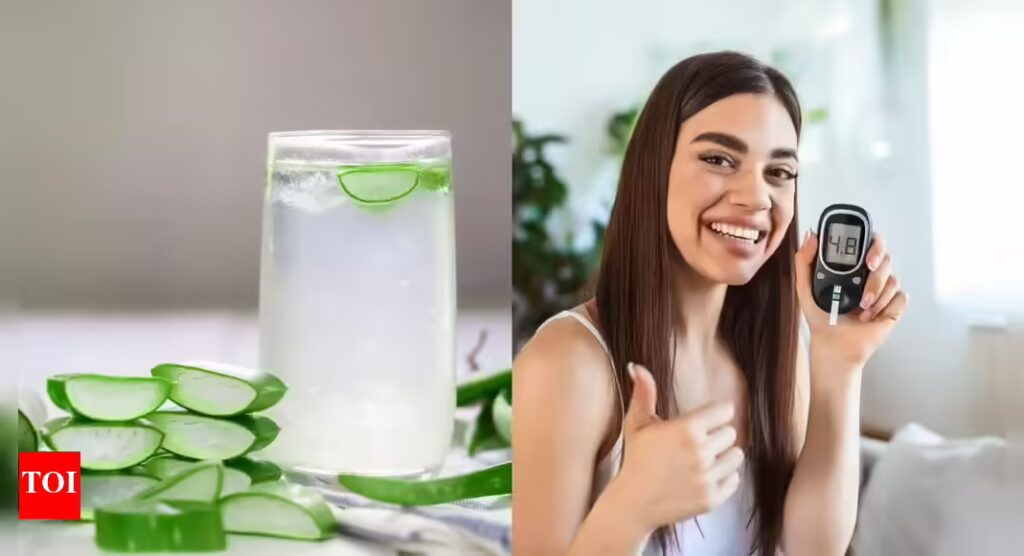 Aloe vera juice for blood sugar control: Can this natural drink help you manage diabetes? |